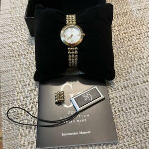 Elegant Women's Gold and Silver Watch